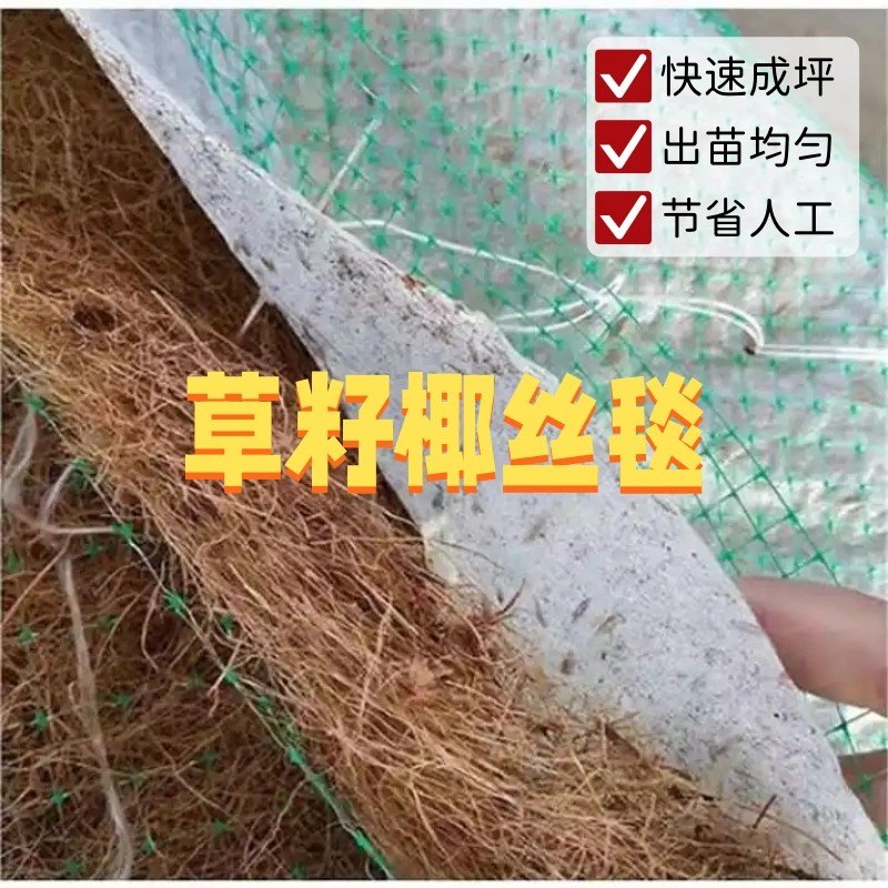 全新草籽一体化植生椰丝毯