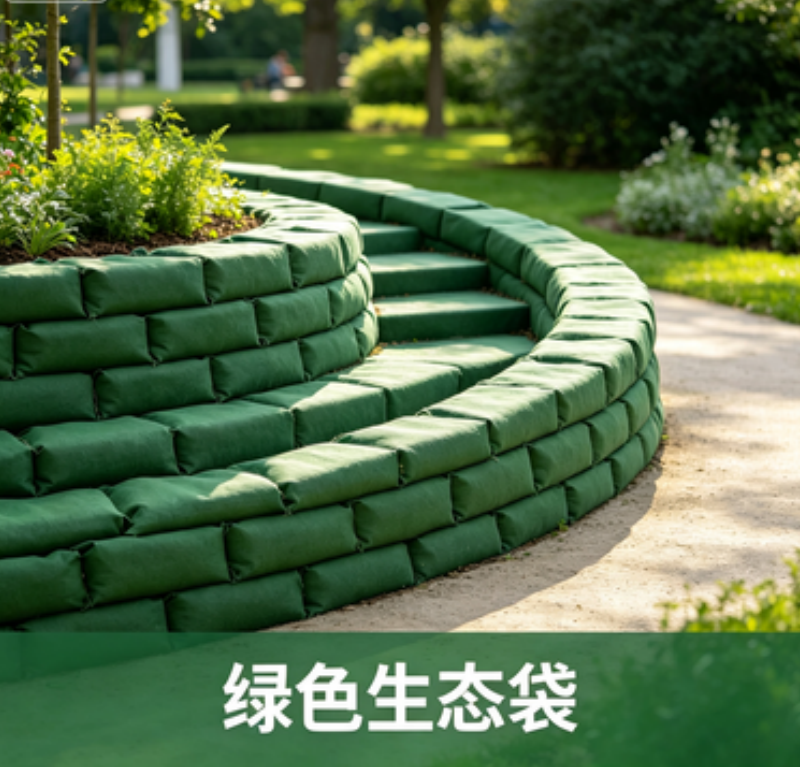 绿色生态袋 园林景观绿化生态袋生态挡土墙用土工袋