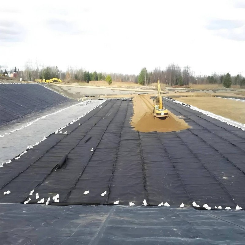 HDPE 土工膜在垃圾填埋场防渗工程中的
