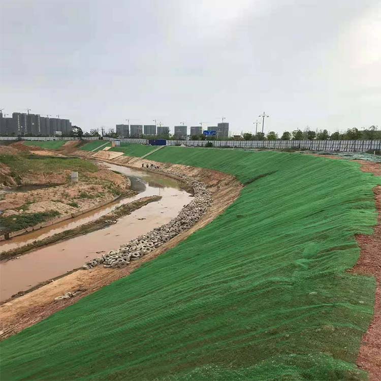 三维植被网护坡原理、国标参数及生态边坡施